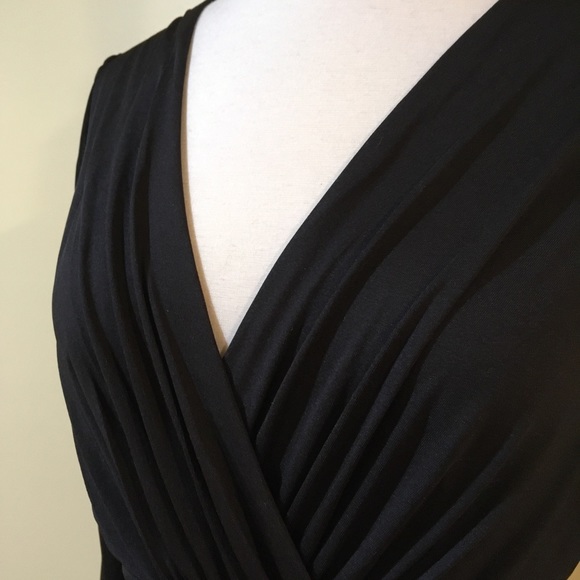 Studded Cuff Sheer Long Sleeve Wide Leg Jumpsuit - Picture 4 of 5